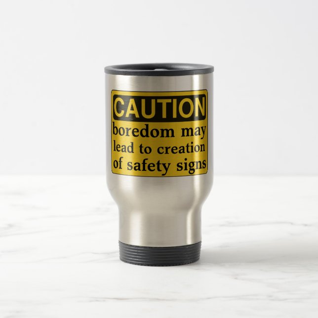 Boredom Travel Mug (Center)