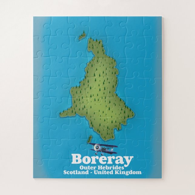 Boreray Outer Hebrides Scotland UK Jigsaw Puzzle (Vertical)