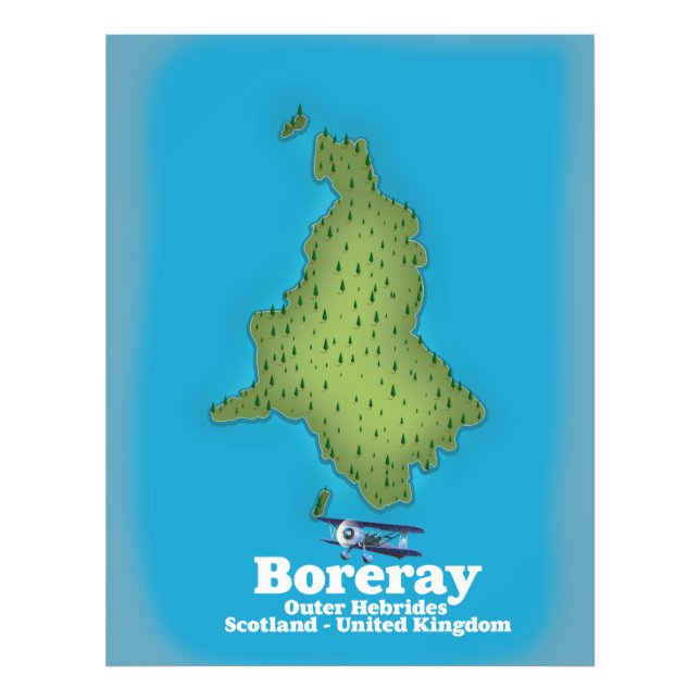 Boreray Outer Hebrides Scotland UK Photo Print (Front)