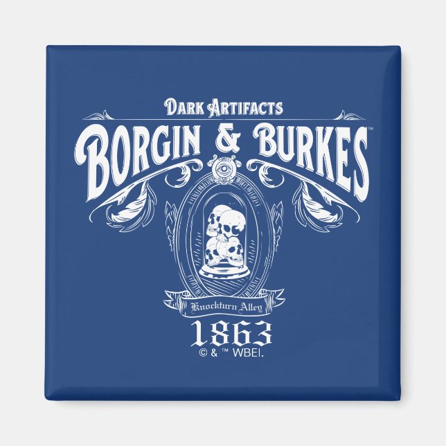 BORGIN & BURKES™ Dark Artifacts Store Graphic Magnet (Front)
