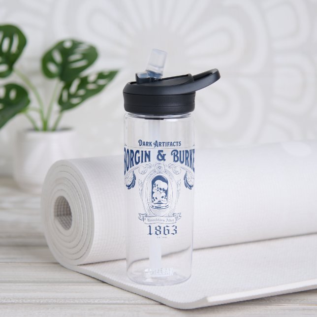BORGIN & BURKES™ Dark Artifacts Store Graphic Water Bottle (Yoga)