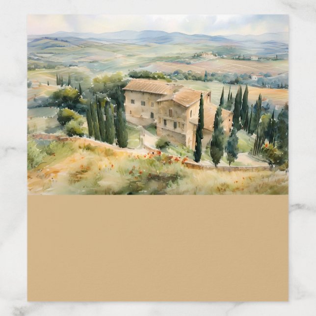 Borgo di Castelvecchio Envelope Liners (Design)