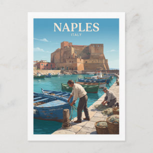 Borgo Marinari Naples Italy Gift Postcard
