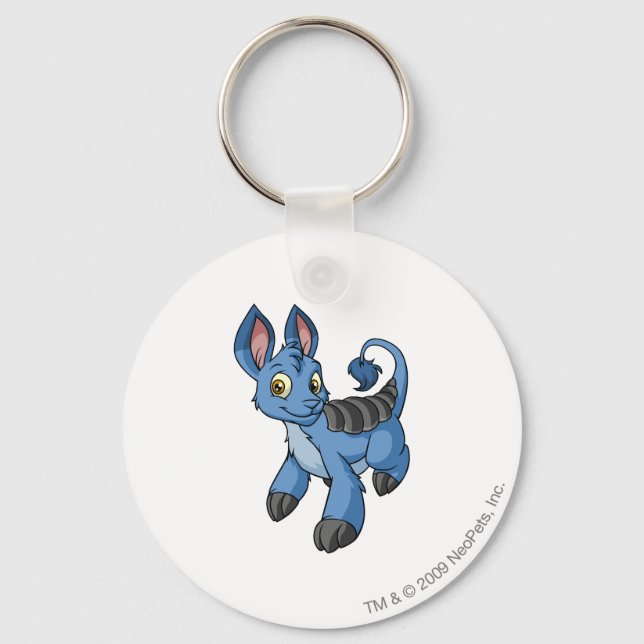 Bori Blue Keychain (Front)