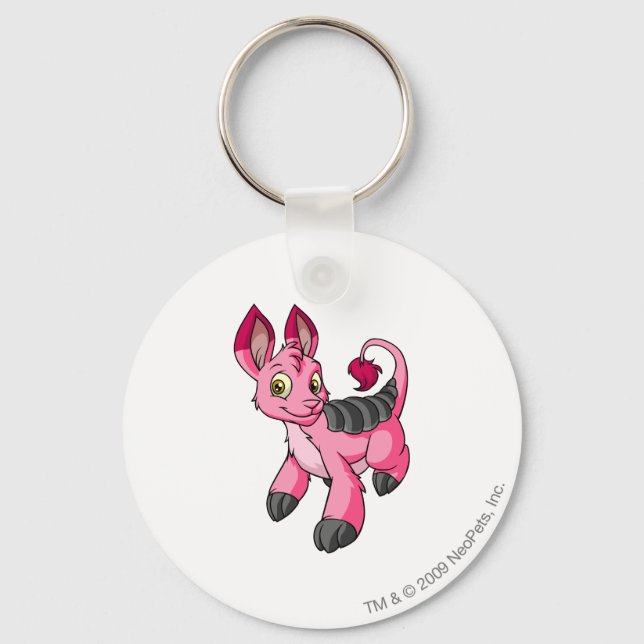 Bori Pink Keychain (Front)