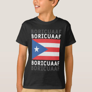 Puerto Rico Flag Toddler Kids Girls Boys Lovely T-Shirt Cotton Short Sleeve Graphic Tee 2-6 Years