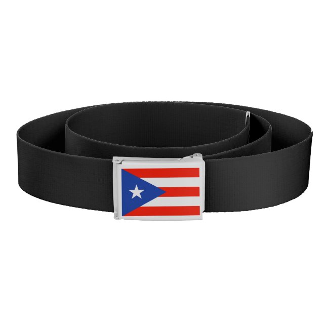 Boricua Bandera Puerto Rican Flag 4Juan Belt (Coil)
