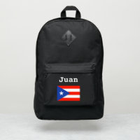Boricua Bandera Puerto Rican Flag Backpack