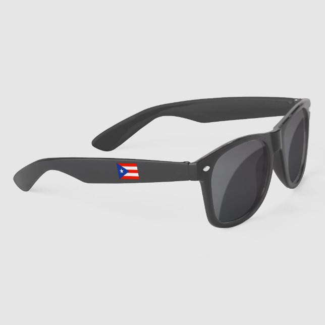 Boricua Banderas Puerto Rican Flags 4Pedro Sunglasses (Right)