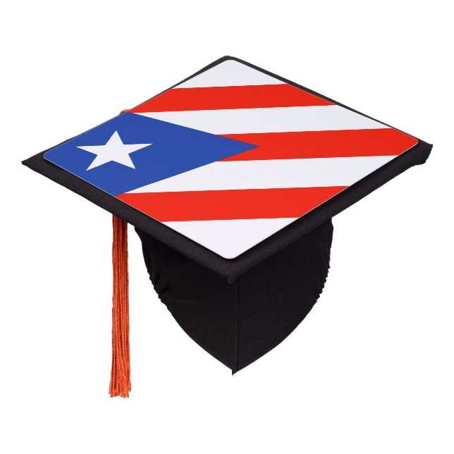 Boricua Graduate 4Juan Graduation Cap Topper (Angled)