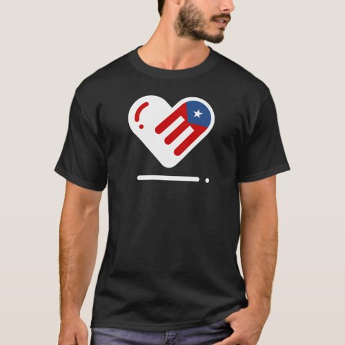 Boricua Heart T_Shirt