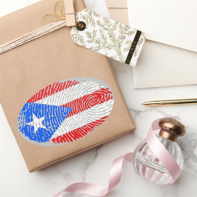Boricua Oval Sticker (Gifting)