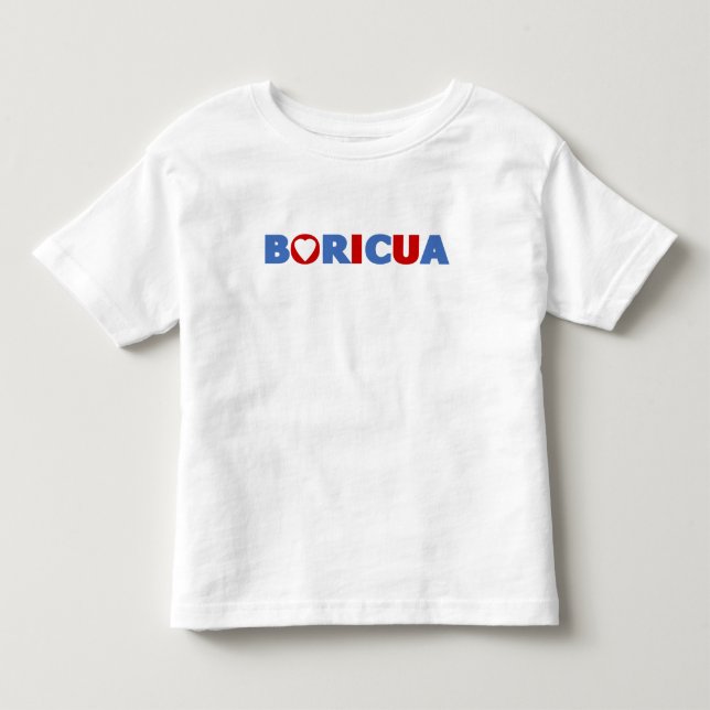 Boricua Puerto Rican Pride Toddler T-shirt (Front)