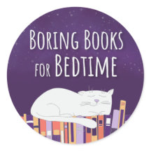 Boring Sticky Sticker
