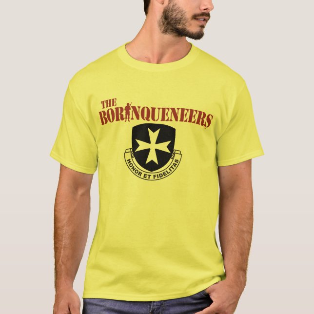 Borinqueneers Crest T-shirt (Front)