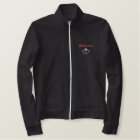 Borinqueneers Fleece Track Jacket Embroidered