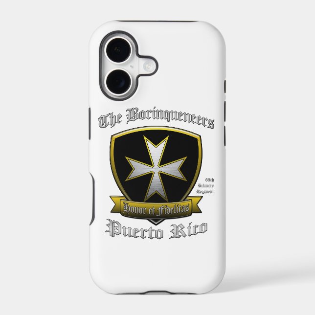 Borinqueneers Iphone Case (Back)