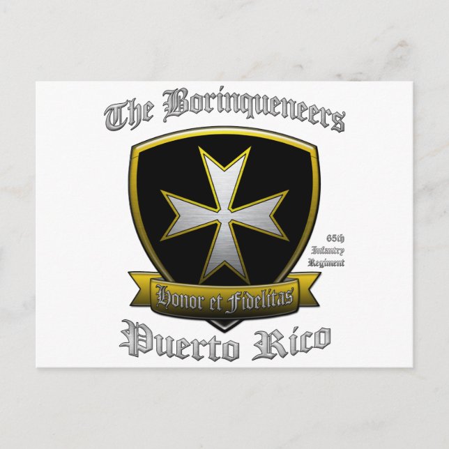 Borinqueneers Postcard (Front)