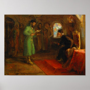 Boris Godunov with Ivan the Terrible Poster