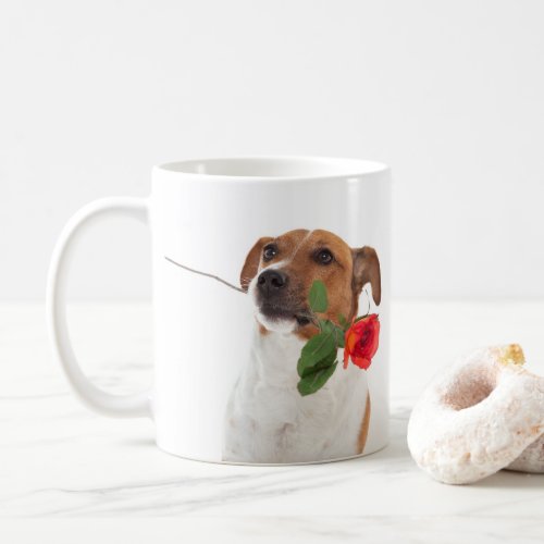 Boris _ Jack Russell Terrier _ Dog rose mug