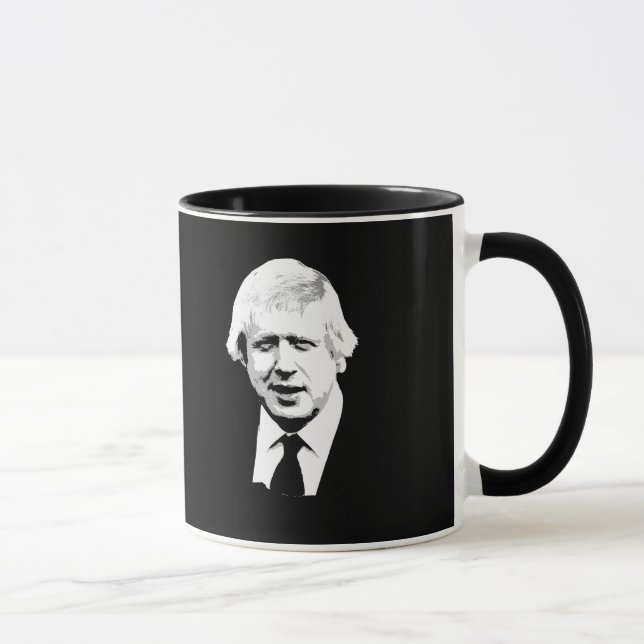 Boris Johnson - Bust - -  Mug (Right)