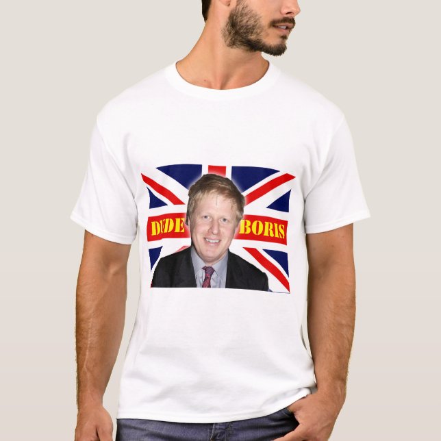 Boris Johnson DUDE T-Shirt (Front)