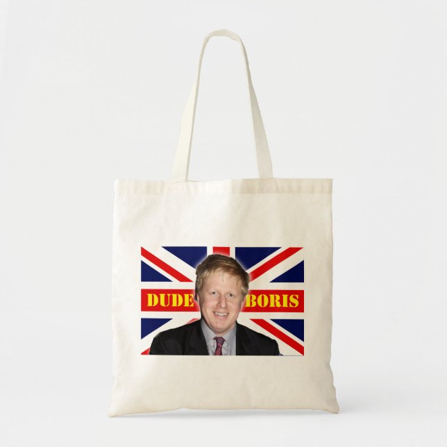 Boris Johnson DUDE Tote Bag (Front)