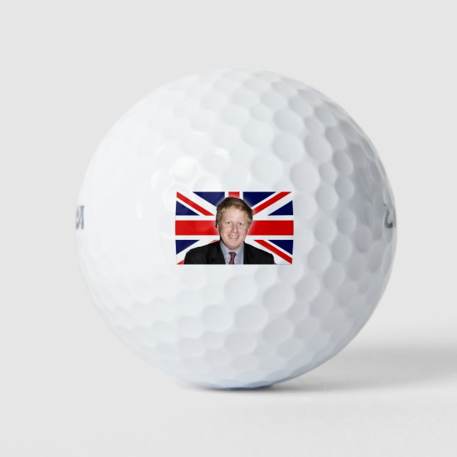 Boris Johnson Prime Minister Golf Balls (Front)