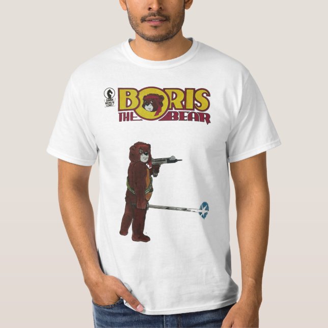 Boris the Bear T-Shirt (Front)
