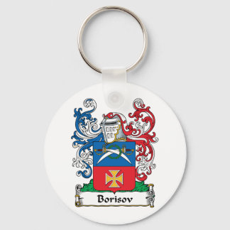 Borisov Family Crest Keychain
