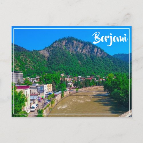 Borjomi Hot Springs Resort Georgia Caucuses Postcard