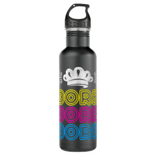 Bork Bork Bork Funny Swedish Chef Stainless Steel Water Bottle