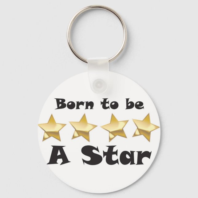 Born2BStar Keychain (Front)