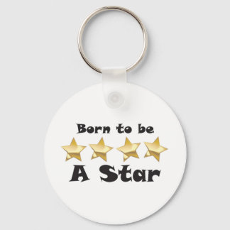 Born2BStar Keychain