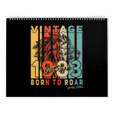 Born In October 1978 Vintage Calendar | Zazzle