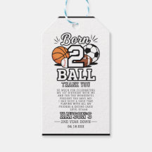 Born 2 Ball Sports Themed Boy 2nd Birthday Party