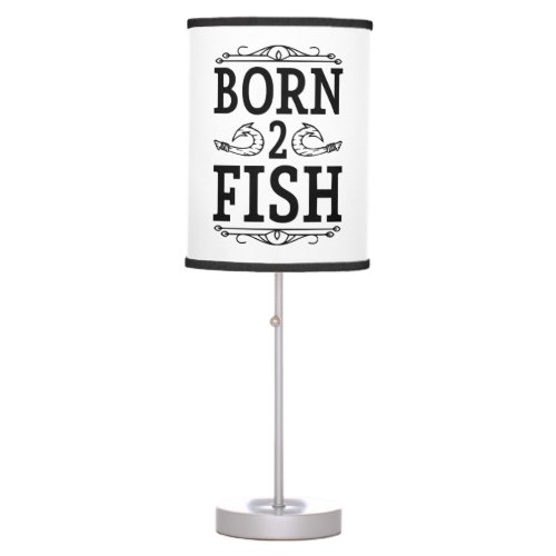 born 2 fish Fish Table Lamp