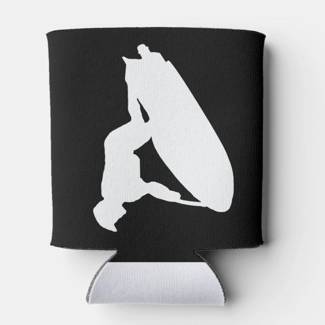 Born 2 Flip Can Cooler (Back)