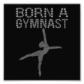 Rhythmic Gymnastics Silhouette Photo Print