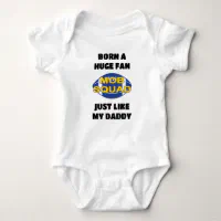 Newborn & Infant Navy Los Angeles Rams Bodysuit