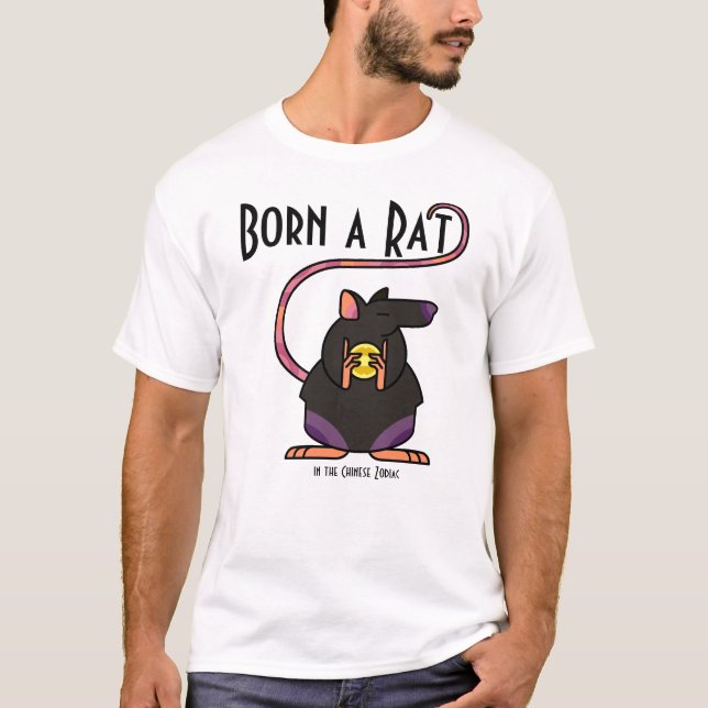 Born a Rat T-Shirt (Front)