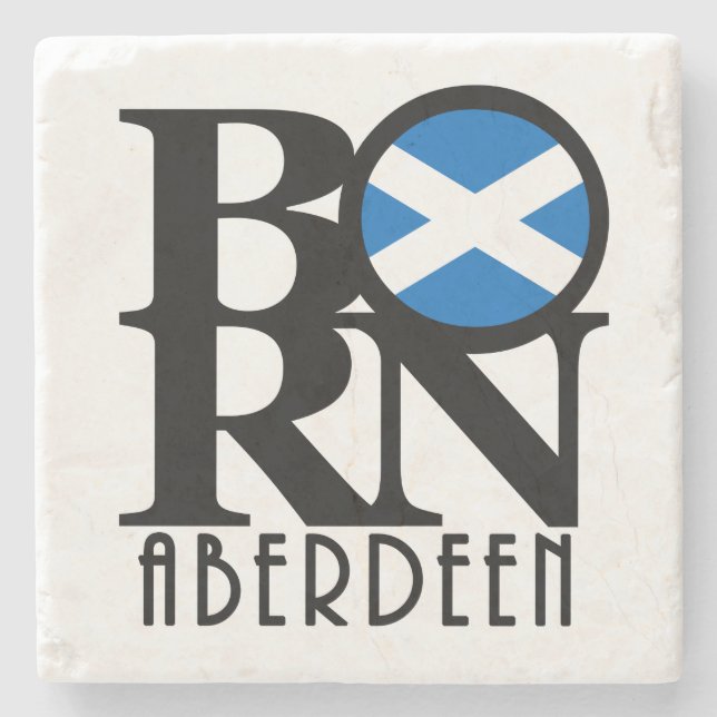 BORN Aberdeeen Stone Coaster (Front)