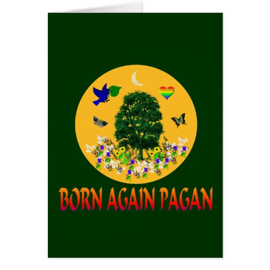 Born Again Pagan Cards (Front)