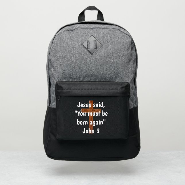 Born Again Port Authority® Backpack (Front)