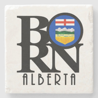 BORN Alberta Stone Coaster