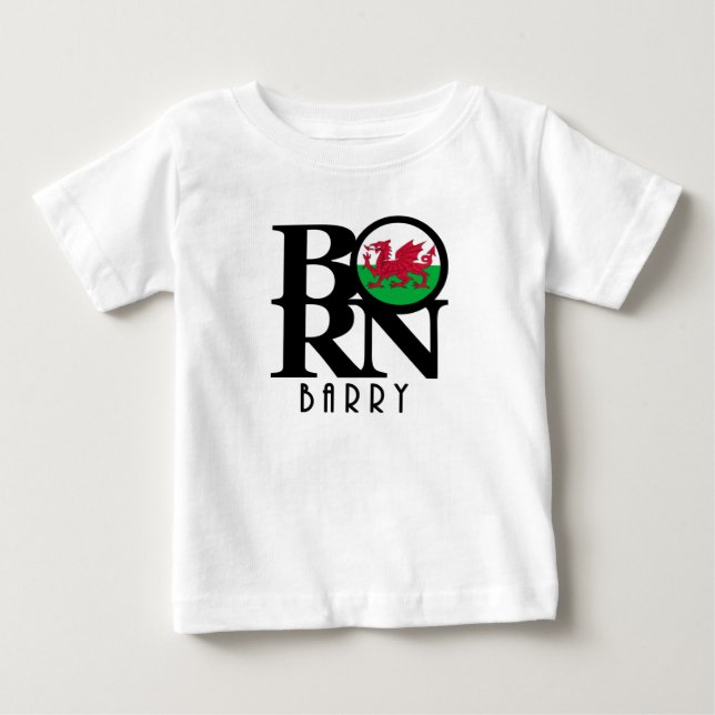 BORN Barry Wales Baby T-Shirt (Front)