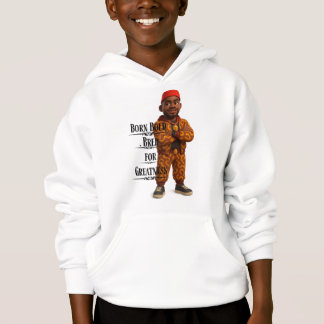 Born Bold Bred for Greatness,Afro modern,3d Hoodie