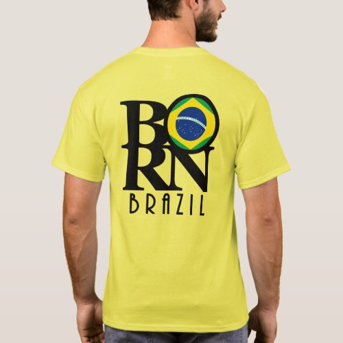 BORN Brazil back print T_Shirt