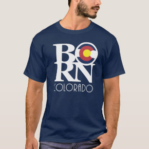 BORN Colorado (front print) T-Shirt