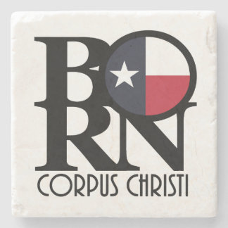 BORN Corpus Christi Stone Coaster